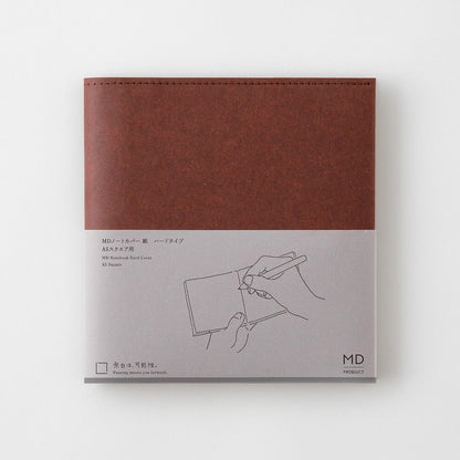 MD Notebook Hard Cover A5 Square Paper