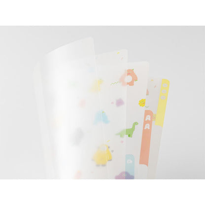 3-Pocket Clear Folder A4 Monster