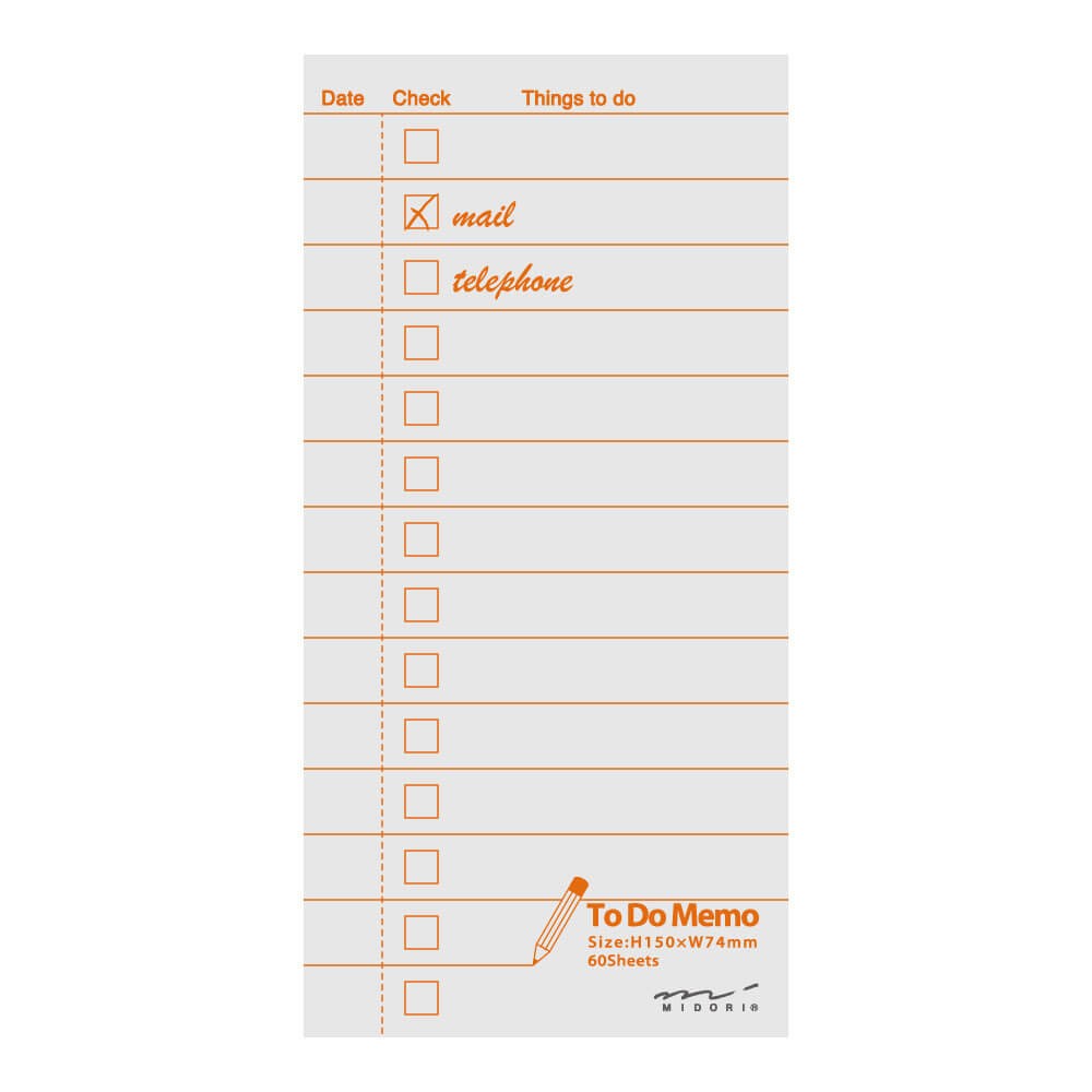 Memo Pad To-do List Gray