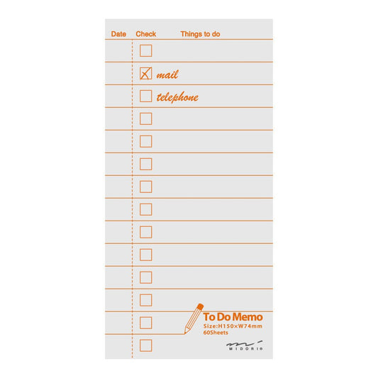 Memo Pad To do List Gray