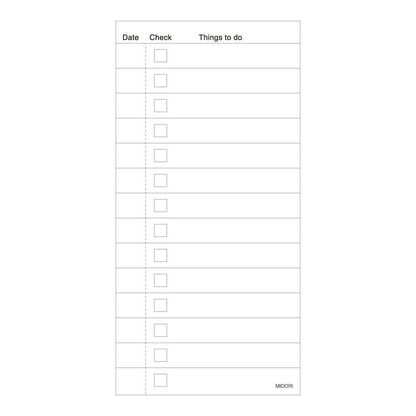 Memo Pad To-do List Gray