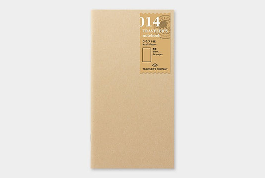 Traveler's Notebook Refill 014: Kraft Paper Notebook