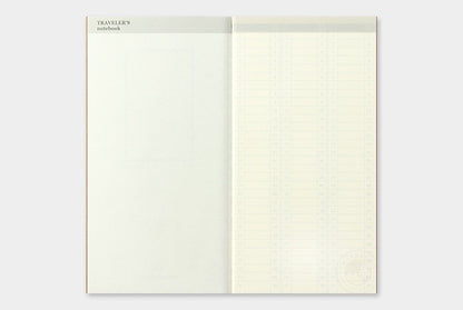 Traveler's Notebook Refill 018: Weekly Undated Diary