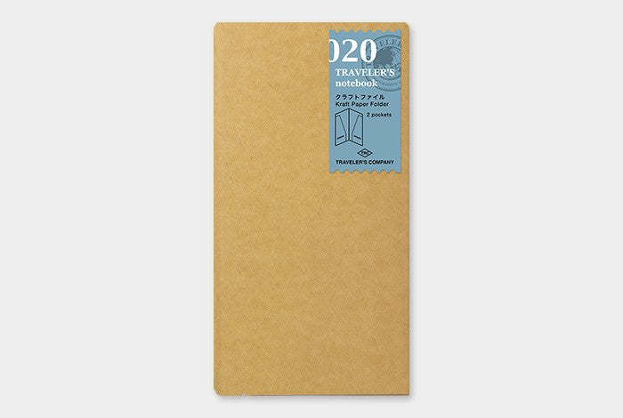 Traveler's Notebook Refill 020: Folder