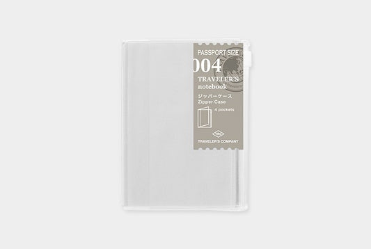 Traveler's Notebook refill 004 (Passport size): Zippered Pocket
