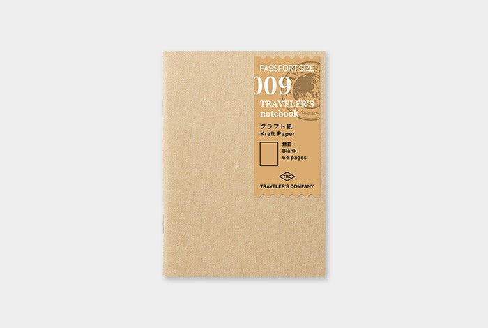 Wkład Traveler's Notebook (hash)009 (Passport size)