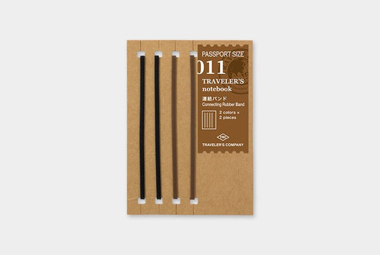 Traveler's Notebook Refill 011 (Passport size): Connecting Bands