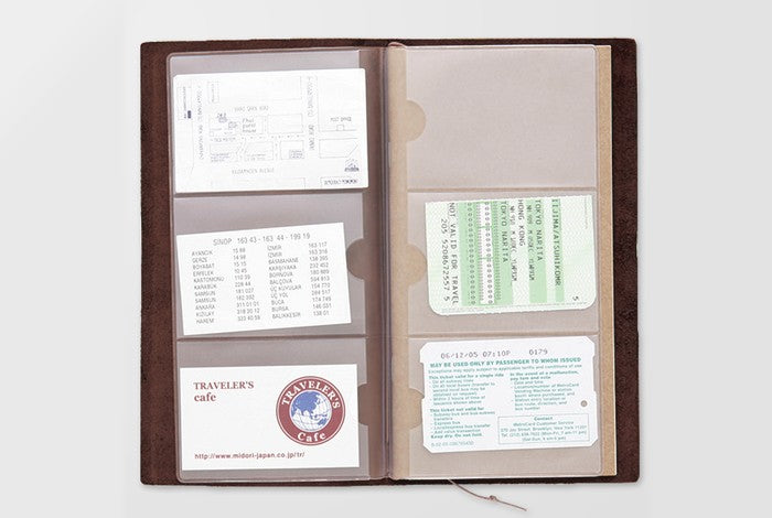Traveler's Notebook Refill 007: Card Holder