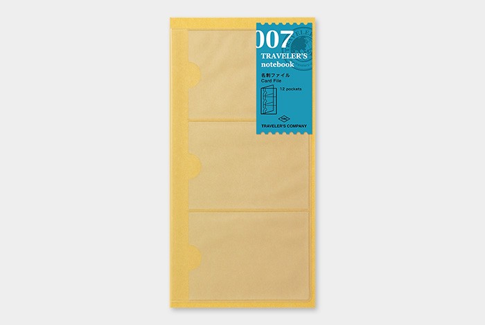 Traveler's Notebook Refill 007: Card Holder