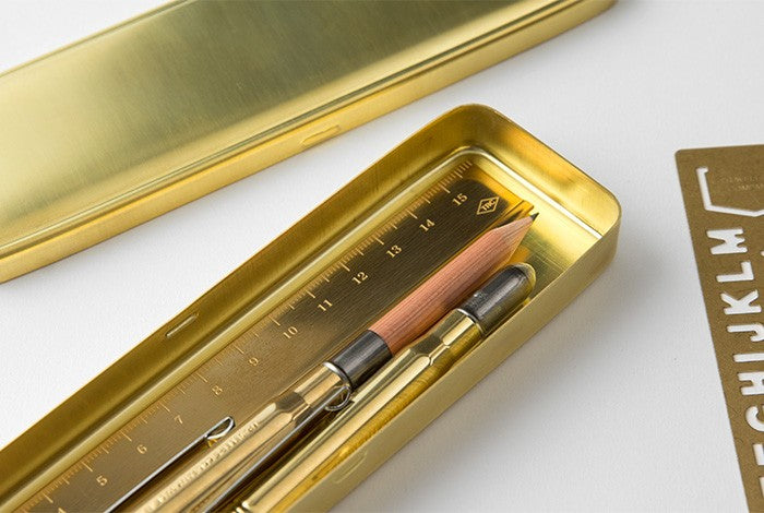 TRC BRASS Pencil Case