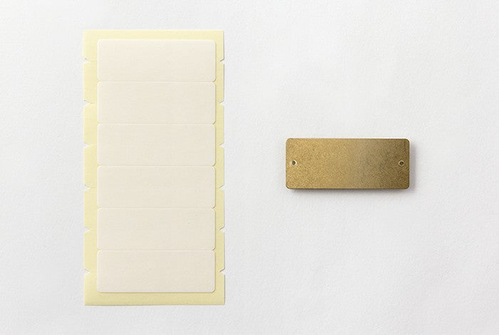 BRASS Label Plate etykiety