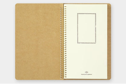 TRC Spiral Ring Notebook Paper Pocket A5 Slim