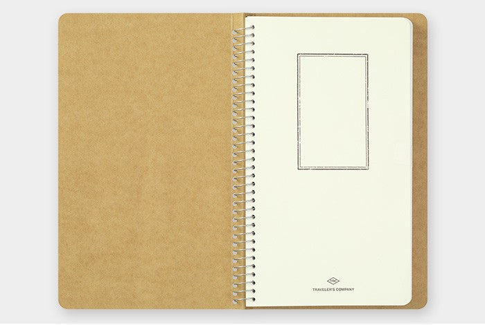 TRC Spiral Ring Notebook MD White A5 Slim