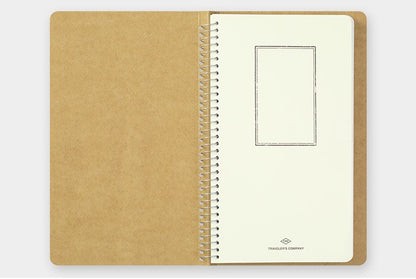 TRC Spiral Ring Notebook MD White A5 Slim