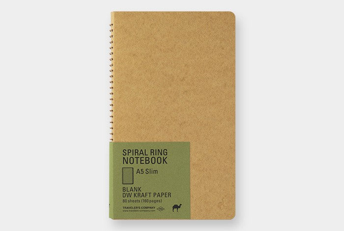 TRC Spiral Ring Notebook DW Kraft A5 Slim