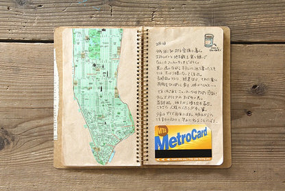 TRC Spiral Ring Notebook DW Kraft A5 Slim