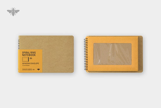 TRC Spiral Ring Notebook Window Envelope