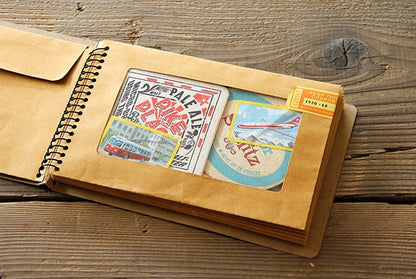 TRC Spiral Ring Notebook Window Envelope
