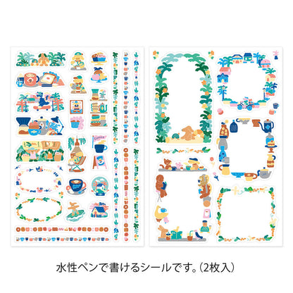 Naklejki Midori Yuru Log | Kawa