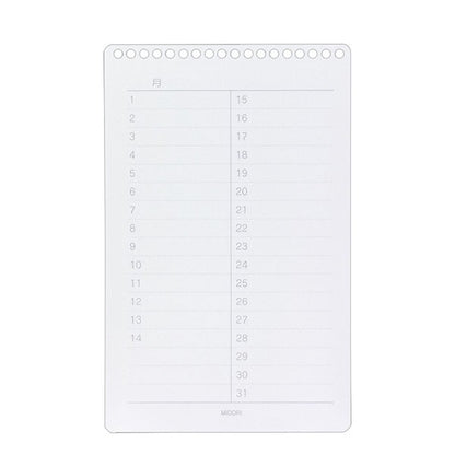 Notes Midori Ruler Memo