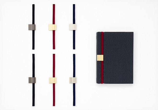 Midori Notebook Clip Band A6 Navy