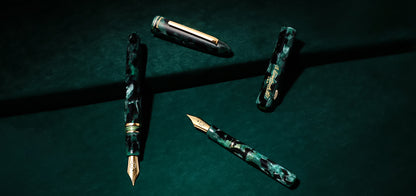 Pióro wieczne Esterbrook Niblet Evergreen Gold Trim