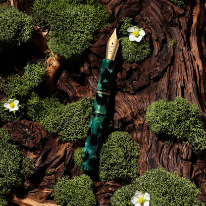 Pióro wieczne Esterbrook Niblet Evergreen Gold Trim