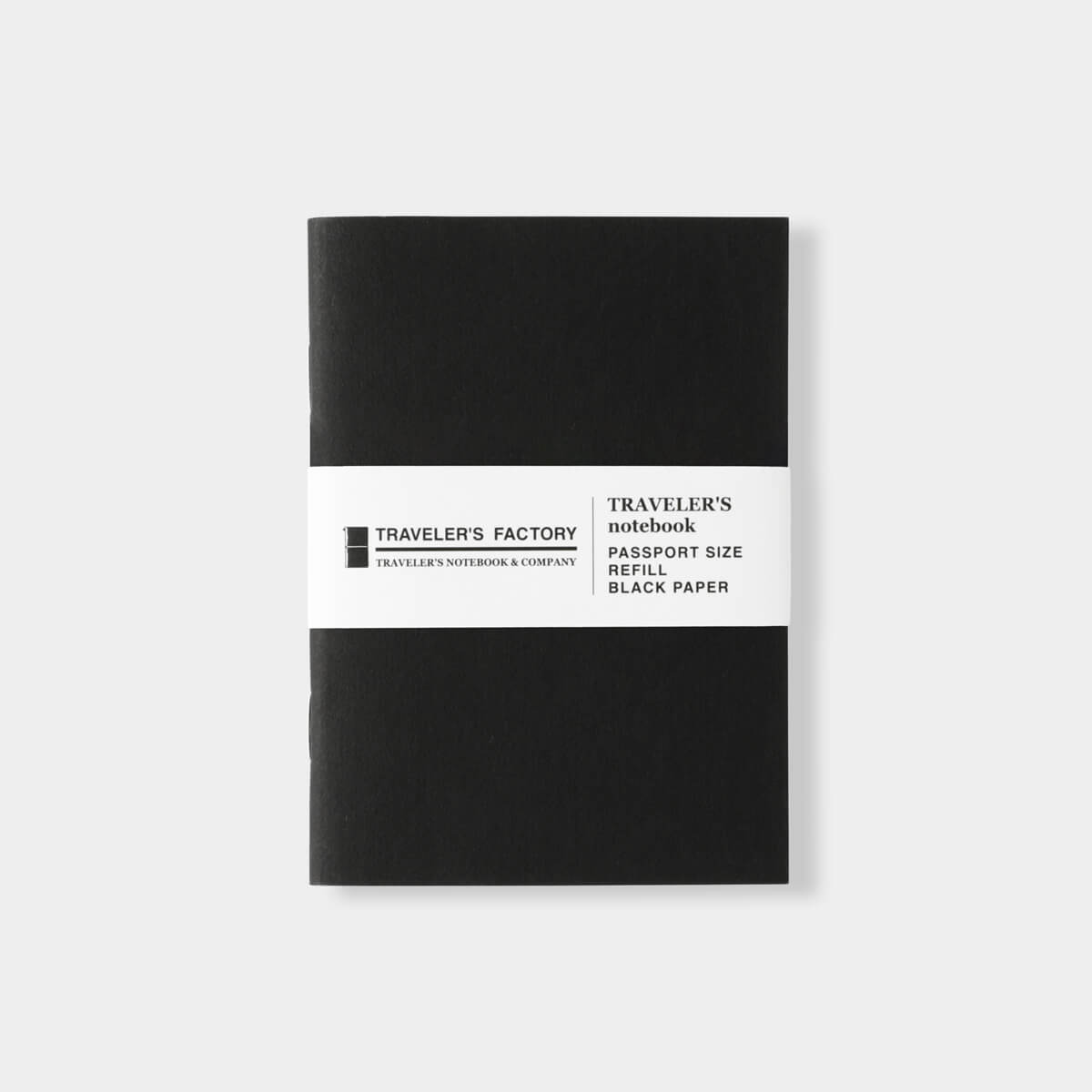 Wkład z kolorowymi kartkami Passport Size Traveler's Factory | Czarny