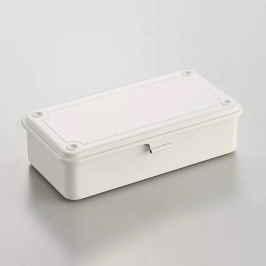 Trunk Shape Toolbox Toyo Steel White