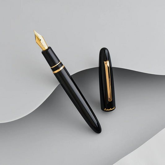Esterbrook Estie Ebony Gold Trim Fountain Pen
