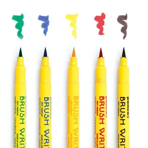 Pisak Brush Writer Penco | Czerwony