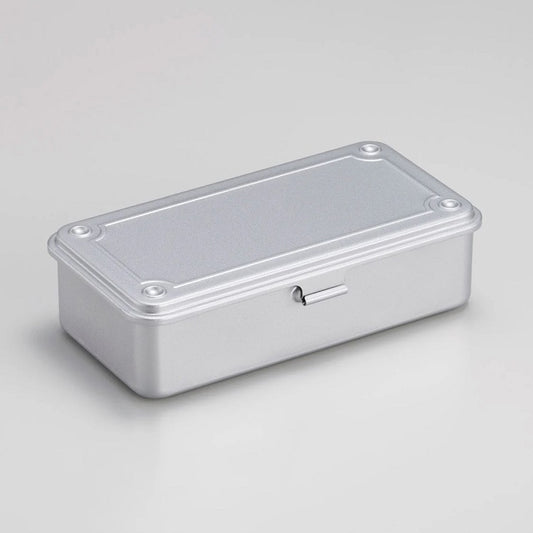 Trunk Shape Toolbox Toyo Steel Silver